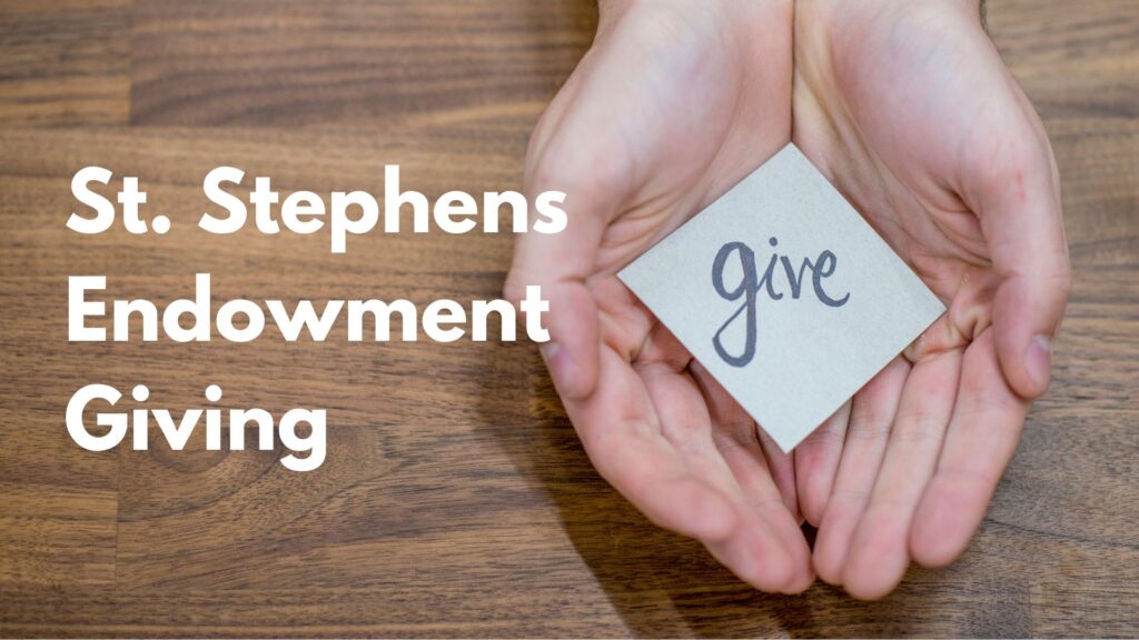 Seven Ways to Donate to SSUMC's Endowment