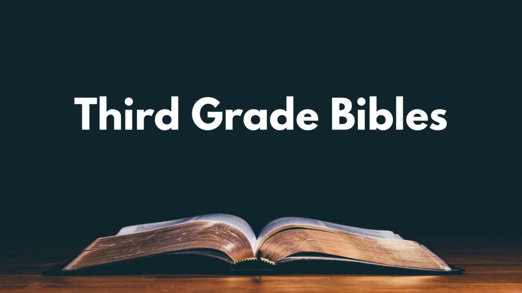 Third Grade Bibles
