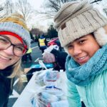 Mother and daughter volunteering at Grace Ministries