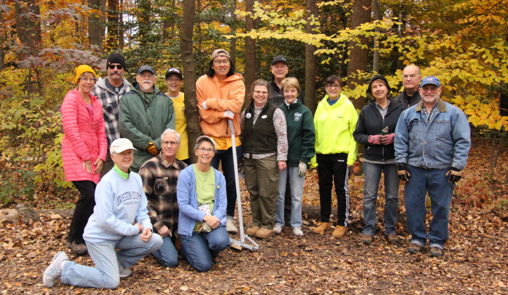 Congregation caring for outdoor space