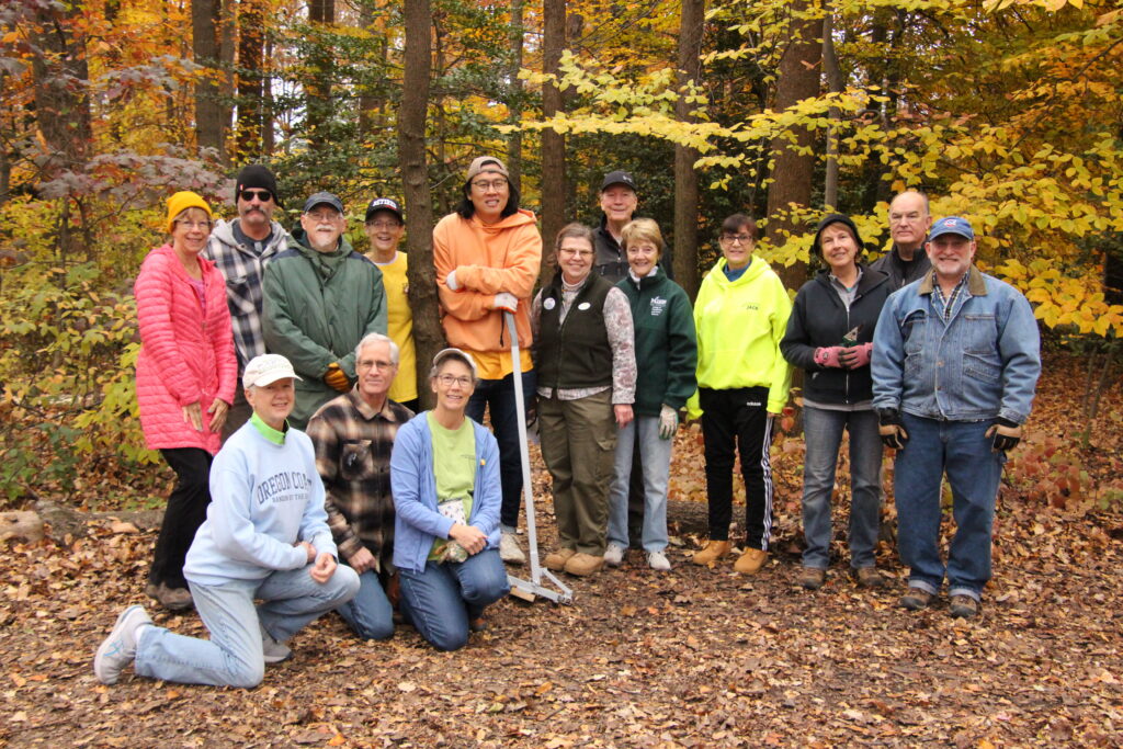 Congregation caring for outdoor space