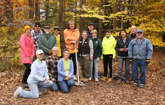 Congregation caring for outdoor space