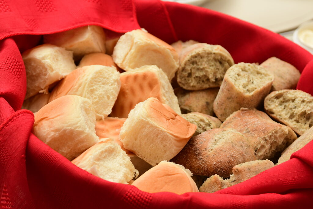basket of bread