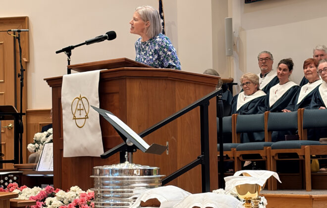 Ann P. on Easter Sunday