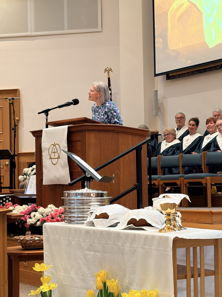 Ann P. on Easter Sunday