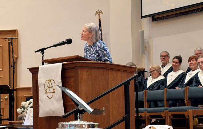 Ann P. on Easter Sunday