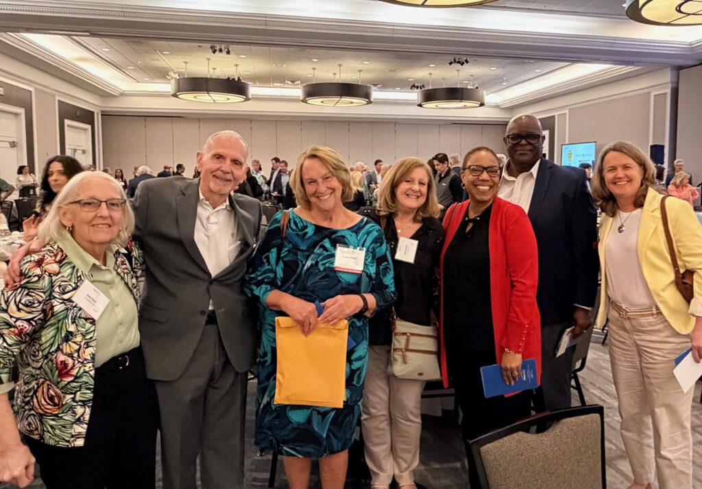 Group attending Homestretch breakfast