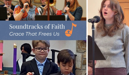 singing in pews